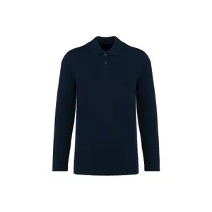 Long sleeve polo shirt suprima Kariban Premium image-0
