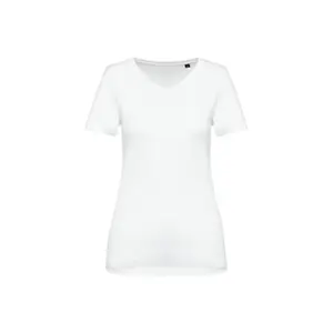 T-shirt suprima col V femme Kariban Premium image-0