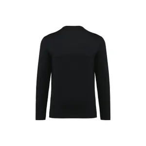Suprima long sleeve v-neck t-shirt Kariban Premium image-1