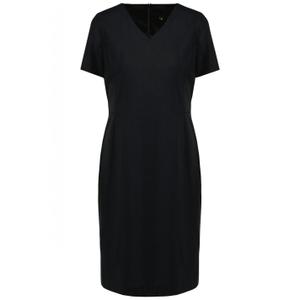 pk5000-black-rechte-damesjurk-kariban-premium-zwart