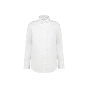 pk507-white-dameshemd-met-lange-mouwen-in-keperstof-kariban-premium-wit