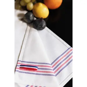 5-stripe dishwashing cloth Kariban Origine France Garantie image-1