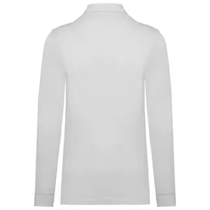 Polo de manga comprida em piqué Kariban Bio180 image-1