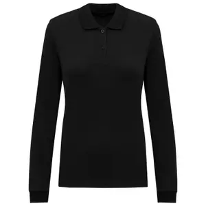 Polo de manga comprida para mulher Kariban Bio180 image-0