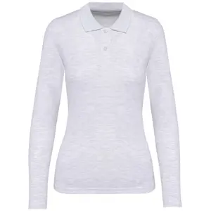 Polo de manga larga para mujer Kariban image-0