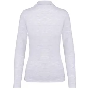 Polo de manga larga para mujer Kariban image-1