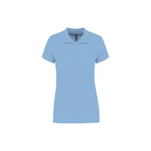 Piqué-Poloshirt, Damen Kariban image-0