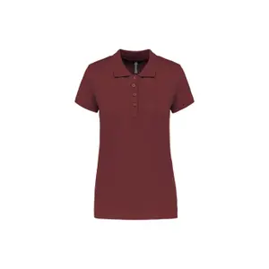 Piqué-Poloshirt, Damen Kariban image-0