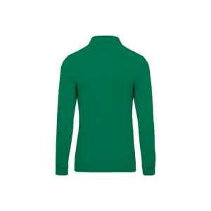 Polo de piqué de manga larga Kariban image-1