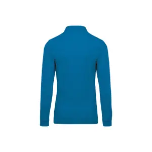 Polo de piqué de manga larga Kariban image-1