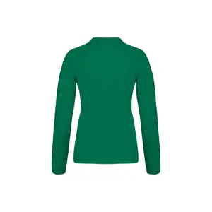 Damespolo piqué met lange mouwen Kariban image-1