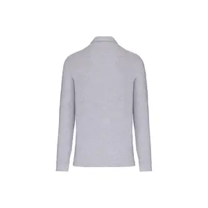 Long sleeve jersey polo Kariban image-1