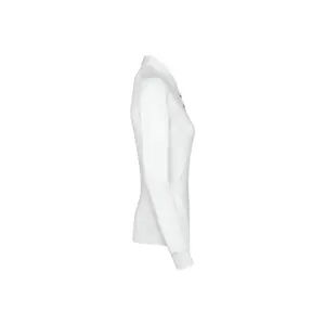 Women's long-sleeved jersey polo shirt Kariban image-2