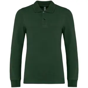 Long-sleeve polo for girls Kariban image-0