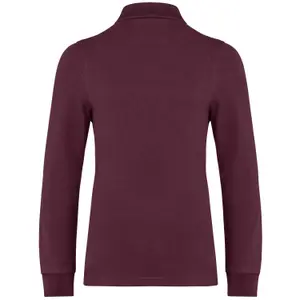 Long-sleeve polo for girls Kariban image-1