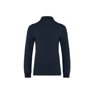 Langærmet poloshirt til børn Kariban image-1