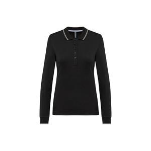 k281-black-lightgrey-white-women-s-long-sleeved-pique-polo-shirt-kariban-black-light-grey-white