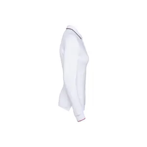 Polo maille piquée manches longues Femme Kariban image-2