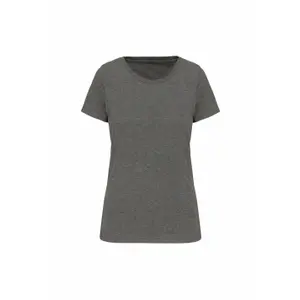 T-Shirt mit Rundhalsausschnitt, Damen Kariban image-0