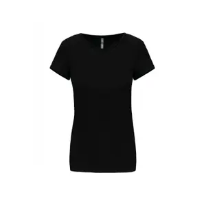 T-Shirt mit Rundhalsausschnitt, Damen Kariban image-0