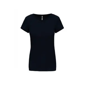 T-Shirt mit Rundhalsausschnitt, Damen Kariban image-0