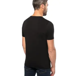 Camiseta con cuello de pico Kariban image-1
