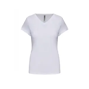 Women's v-neck T-shirt Kariban image-0
