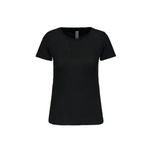 T-Shirt mit Rundhalsausschnitt, Damen Kariban Bio150IC image-0