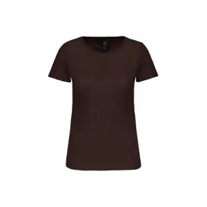 T-Shirt mit Rundhalsausschnitt, Damen Kariban Bio150 image-0