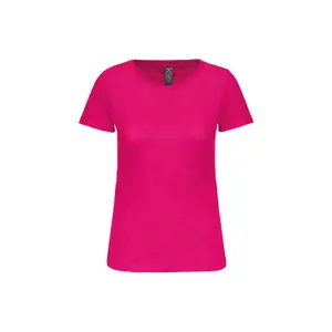 T-Shirt mit Rundhalsausschnitt, Damen Kariban Bio150 image-0
