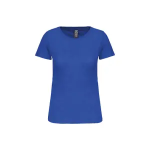 T-Shirt mit Rundhalsausschnitt, Damen Kariban Bio150 image-0