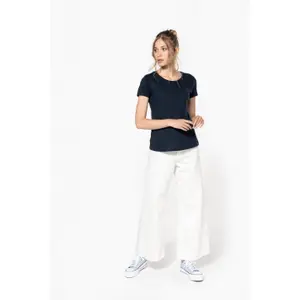T-Shirt mit Rundhalsausschnitt, Damen Kariban Bio150 image-4