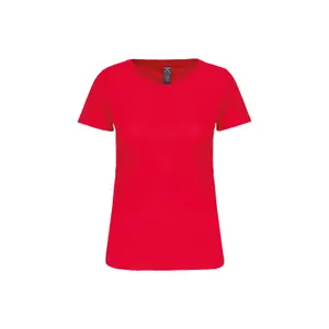 T-Shirt mit Rundhalsausschnitt, Damen Kariban Bio150 image-0