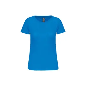T-Shirt mit Rundhalsausschnitt, Damen Kariban Bio150 image-0