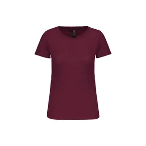 T-Shirt mit Rundhalsausschnitt, Damen Kariban Bio150IC image-0