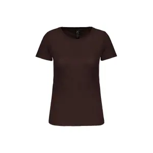 T-Shirt mit Rundhalsausschnitt, Damen Kariban Bio150IC image-0