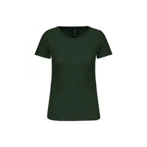 T-Shirt mit Rundhalsausschnitt, Damen Kariban Bio150IC image-0