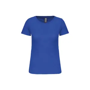 T-Shirt mit Rundhalsausschnitt, Damen Kariban Bio150IC image-0