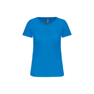 T-Shirt mit Rundhalsausschnitt, Damen Kariban Bio150IC image-0