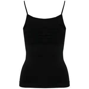 Nahtloses, umweltfreundliches Tanktop mit dünnen Trägern, Frau Kariban image-3