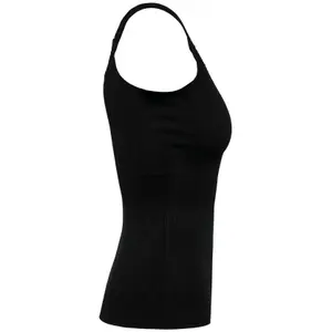 Nahtloses, umweltfreundliches Tanktop mit Spitze, Frau Kariban image-6
