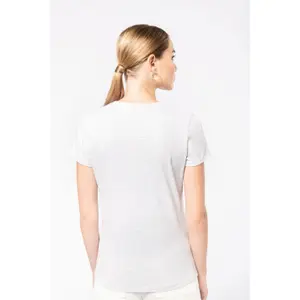 T-Shirt mit Rundhalsausschnitt, Damen Kariban image-5