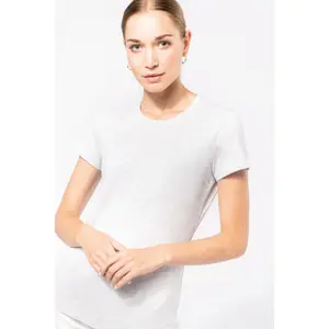 T-Shirt mit Rundhalsausschnitt, Damen Kariban image-1