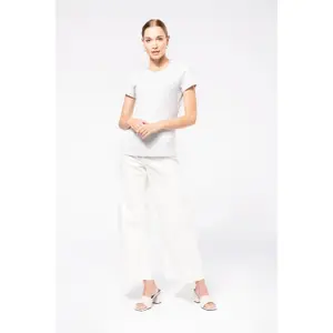 T-Shirt mit Rundhalsausschnitt, Damen Kariban image-2