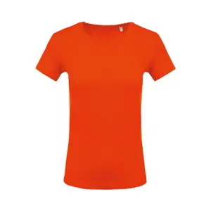 T-Shirt mit Rundhalsausschnitt, Damen Kariban image-0