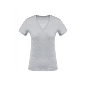 T-Shirt mit V-Ausschnitt, Damen Kariban image-1