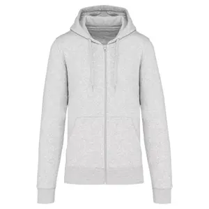 Sweatshirt com capuz e fecho de correr Kariban image-0