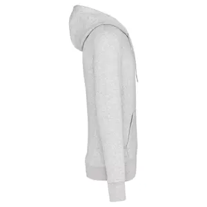 Sweatshirt com capuz e fecho de correr Kariban image-1