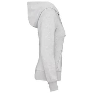 Casaco com capuz com fecho de correr para mulher Kariban image-2