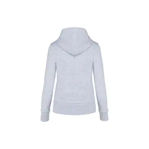 Umweltfreundliches Sweatshirt mit Reißverschluss und Kapuze, Damen Kariban image-1